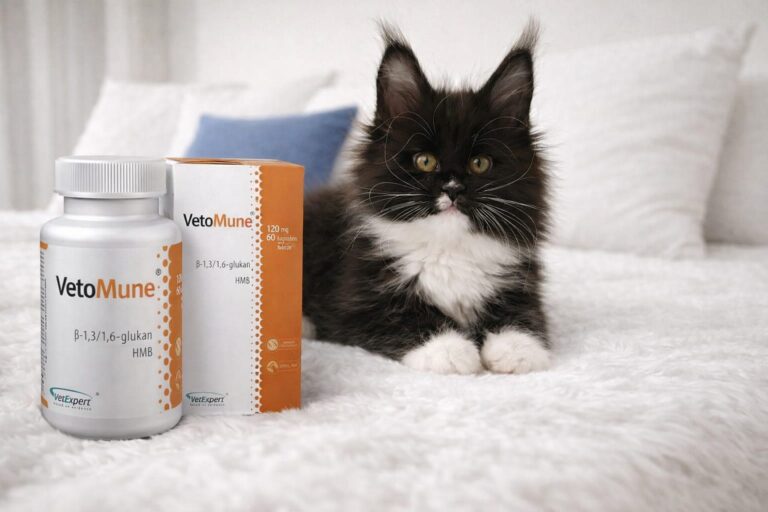 Vetomune w przygotowaniu kociąt.